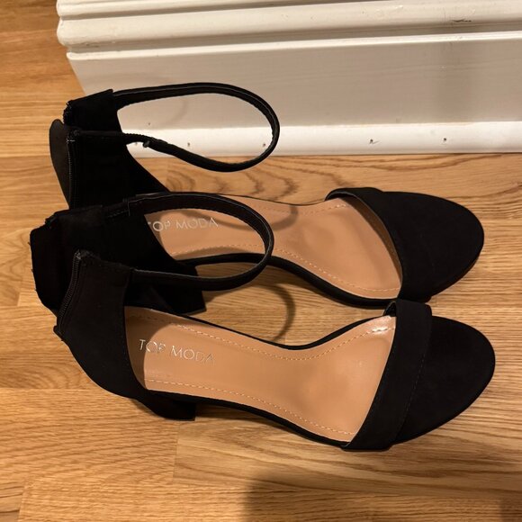 Top Moda Darce Ankle Strap Heel Sandal - size 9 - Picture 8 of 10